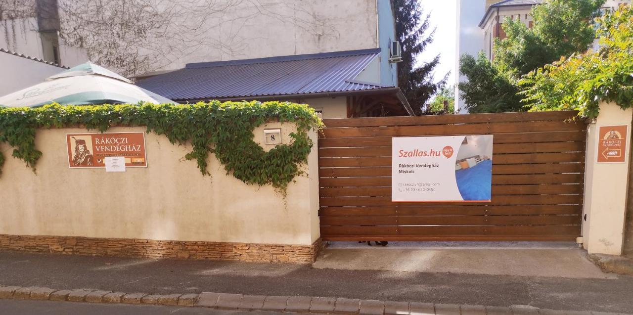 Rakoczi Guesthouse Miskolc Exterior foto