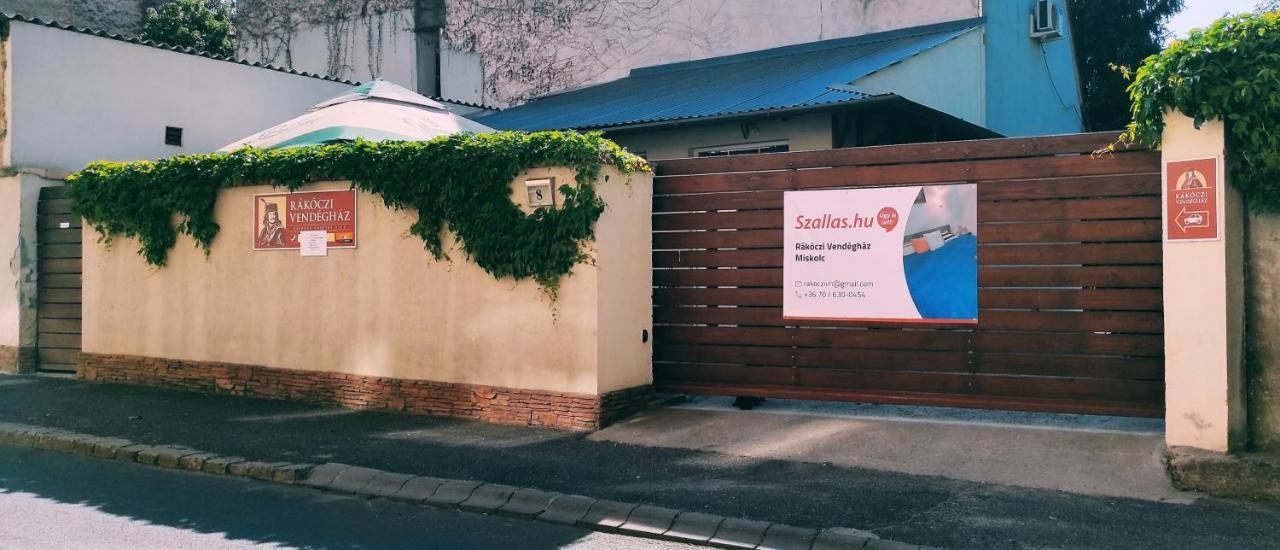 Rakoczi Guesthouse Miskolc Exterior foto